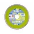 Дијамантски диск за сечење, полн , 125x22,2mm, мокро сечење, EXTOL CRAFT