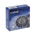 Четка кружна од плетена жица, ∅100mm, виткана жица S 0,5mm, M14x2mm, EXTOL CRAFT