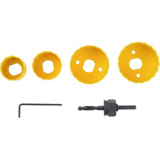 Пили кружни со бургија за дрво и гипскартон, сет 6пар, EXTOL CRAFT