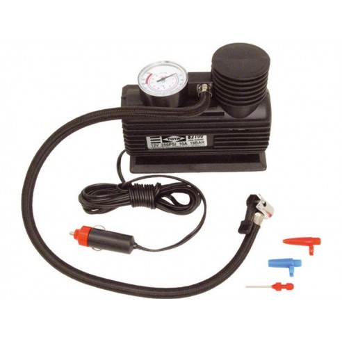 Компресор мини 12V, 250PSI/1,7MPa, EXTOL CRAFT