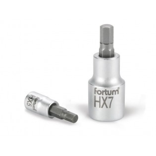 Насаден клуч imbus, 1/2", HX 6, L 55mm, FORTUM Насаден клуч imbus, 1/2", HX 6, L 55mm, FORTUM