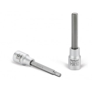 Насаден клуч  продолжен imbus, 1/2", HX 6, L 100mm, FORTUM Насаден клуч  продолжен imbus, 1/2", HX 6, L 100mm, FORTUM