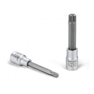 Клучеви насадни продолжени XZN, 1/2", XZN 6, L 100mm, FORTUM Клучеви насадни продолжени XZN, 1/2", XZN 6, L 100mm, FORTUM
