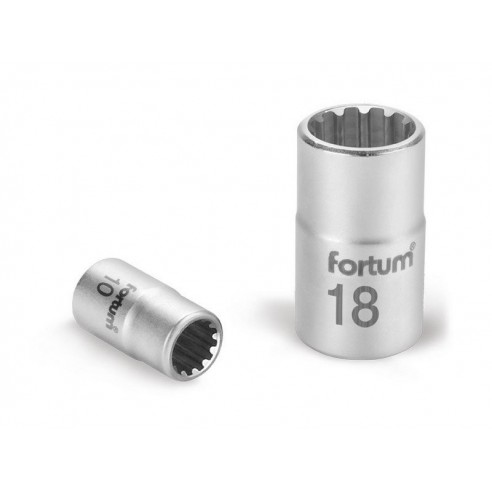 Насаден клуч MULTI-LOCK, 1/4", 4,5mm, L 25mm, FORTUM