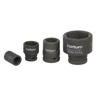 Клуч насаден ударен, 3/4“, 65mm, L 80mm, FORTUM