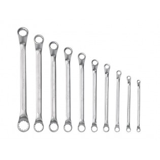 Клучеви окасти сет 10пар,, 6x7, 8x9, 10x11, 12x13, 14x15, 16x17, 18x19, 20x22, 21x23, 24x27mm, FORTUM