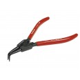 Клешти зегер закривени надворешни, 140mm, опсег 10-25mm, FORTUM
