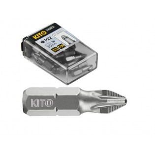Битови, сет 20пар, PZ 1x25mm, KITO