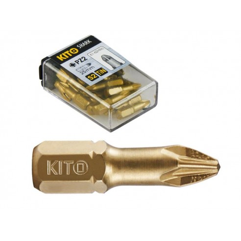 Битови, сет 20пар, PZ 1x25mm, KITO