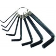 Клучеви  Imbus, сет 8пар, 2-2,5-3-4-5-6-8-10mm, EXTOL CRAFT