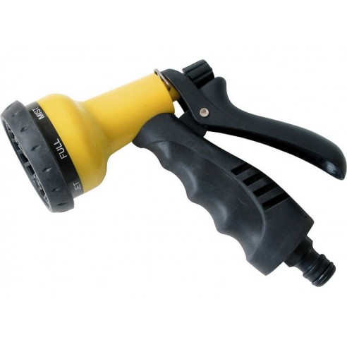 Градинарска прскалка за црево, 7-функции,разни начини на прскање, ергономска рачка со кочница, EXTOL CRAFT