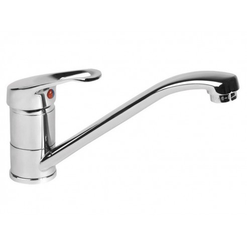 Батерија за мијалник, цевка  22cm, 35mm, chrom, VITTORIA Батерија за мијалник, цевка  22cm, 35mm, chrom, VITTORIA