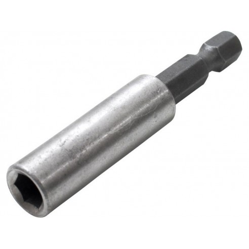 Држач за битови за бормашина, челик, 1/4"x60mm, EXTOL PREMIUM