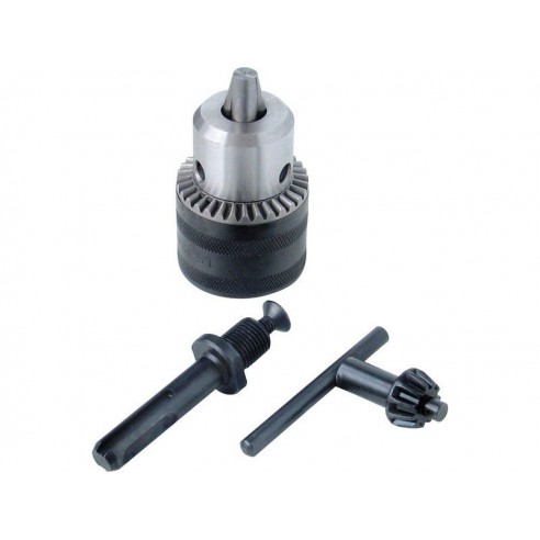 Футер за дупчалка со клуч+SDS редуктор, 1,5-13mm, навој 1/2", EXTOL CRAFT