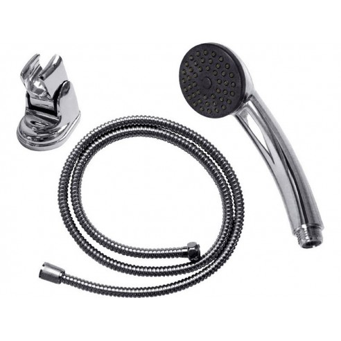 Сет за туш, мал, 1функ.рачка, држач за туш, црево 150cm, BALLETTO