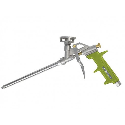 Пиштол за PU пена, со регулација на проток, пластична дршка, EXTOL CRAFT