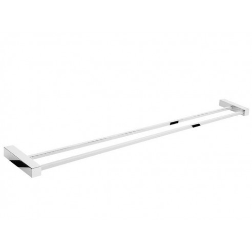 Држач двоен за пешкир, 590x110x20mm, месинг, SONATA