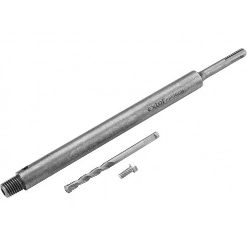 Продолжеток за бургии со SDS Plus прифат, 300mm, димензија на централна бургија 8x110mm, за кружни бургии за ѕид, EXTOL PREMIUM