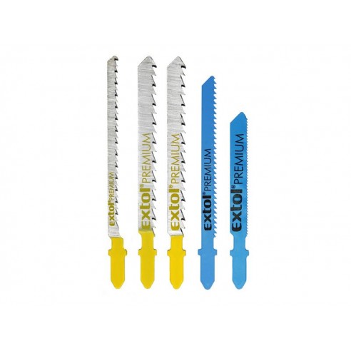 Листови за убодна пила-микс 5пар, прифат BOSCH, EXTOL PREMIUM