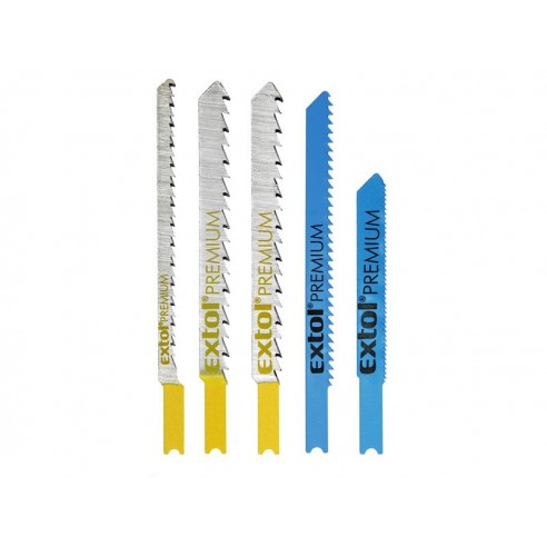 Листови за убодна пила-микс 5пар, прифат UNIVERSAL, EXTOL PREMIUM