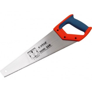 Пила за дрво, 400mm, 9 заби на 25mm, тројно острени и калени заби, EXTOL PREMIUM