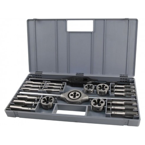 Нарезници и врезници M12-M20, сет 23 парчиња, M12-M14-M16-M18-M20, EXTOL PREMIUM