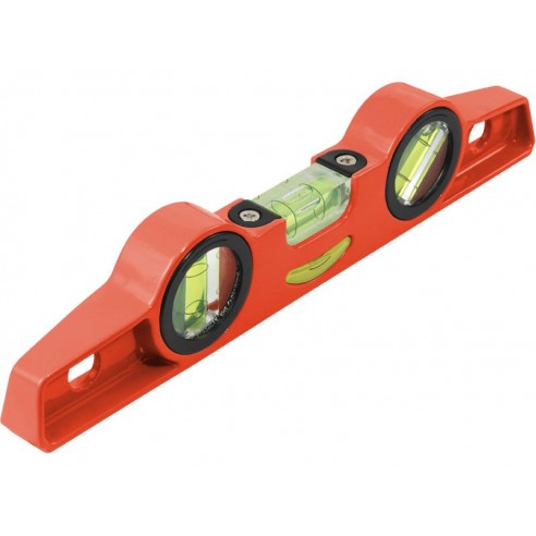 Либела метална со магнет, 250mm, точност 1mm/1m, 3 либели 0°, 45° и 90°, електронски тестирана, EXTOL PREMIUM