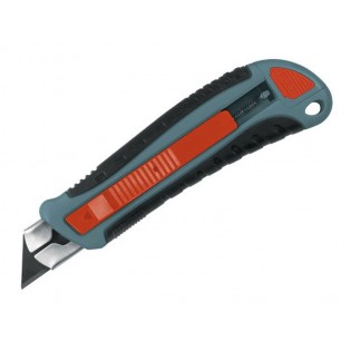 Скалпер со променливи ножиња, сигурносен механизам за автоматски вметнување нож кога е изгубен контактот со копчето за вадење на ножот, EXTOL PREMIUM 