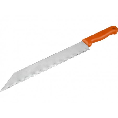 Нож за градежни изолациони  материјали, од нерѓосувачки челик, 480/340mm, EXTOL PREMIUM