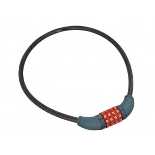 Сајла со брава за велосипед, 10x650mm, можност за избор на код, 4 цифри,10.000 комбинации, EXTOL PREMIUM