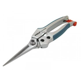 Градинарски ножици прави, 200mm, за сечење растенија до пречник  6mm, сечиво 75mm, EXTOL PREMIUM