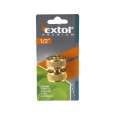 Спојка за црево, месинг 1/2", EXTOL PREMIUM