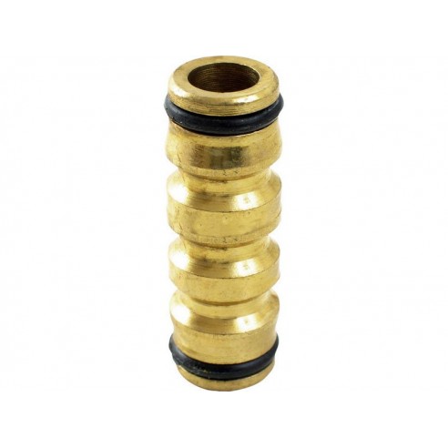 Спојка двострана , за спојување 2 црева со помош на брзи спојки, месинг  EXTOL PREMIUM