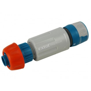 Брза спојка за црево, со регулација, 5/8"-3/4", EXTOL PREMIUM