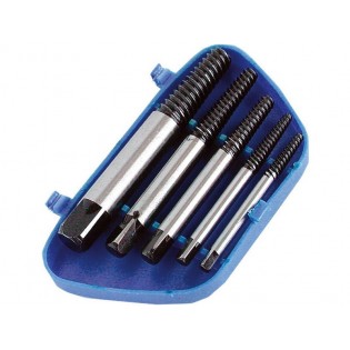 Екстрактор за скршени завртки, сет 5 парчиња, завртки од M3-M18