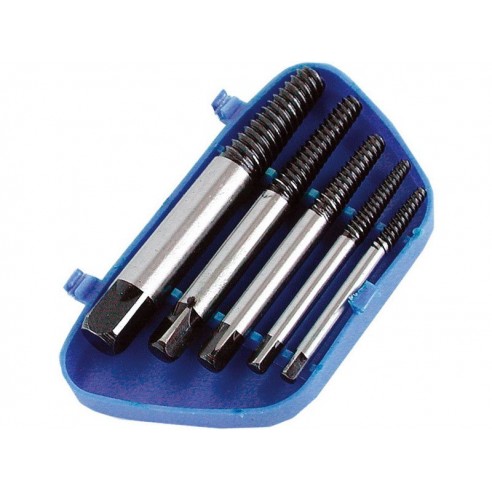 Екстрактор за скршени завртки, сет 5 парчиња, завртки од M3-M18