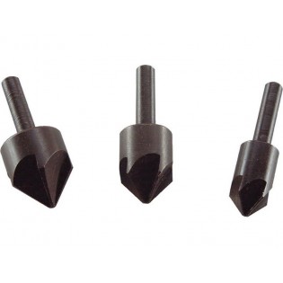 Фрези за дупчалка 90°, сет 3пар, ∅12-16-19mm, EXTOL CRAFT