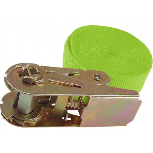 Ремен за затегање, со крцкало, 5m x 25mm, max. 150kg, EXTOL CRAFT