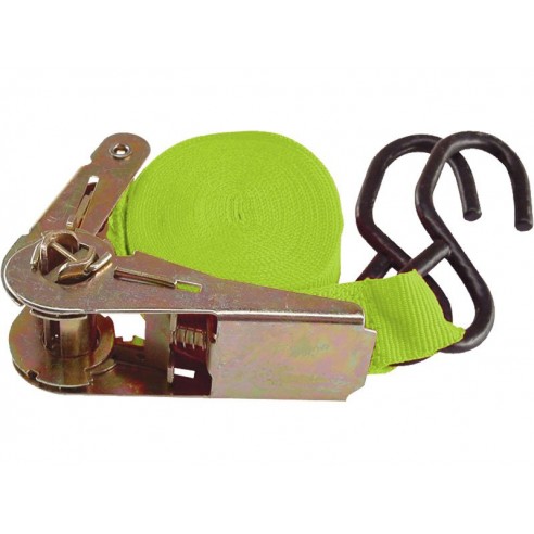 Ремен за затегање со кука и крцкало, 5m x 28mm, max. 150kg, EXTOL CRAFT