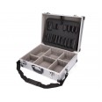 Куфер за алати алуминиумски, 460x330x150mm, сребрена боја