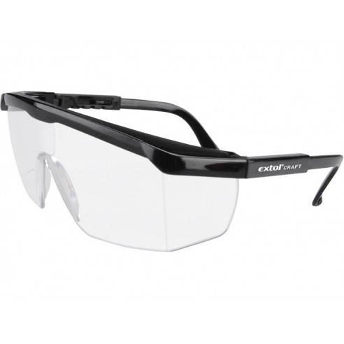 Заштитни очила проѕирни, универзална големина, класа F стакло со заштита од гребење, EXTOL  CRAFT