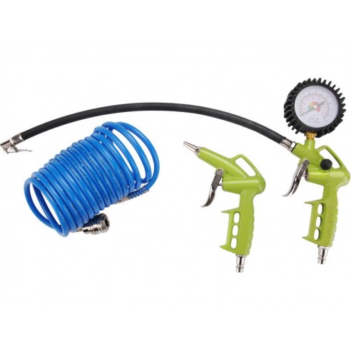 Сет за компресор, 3пар, max. 8bar (0,8MPa), EXTOL CRAFT